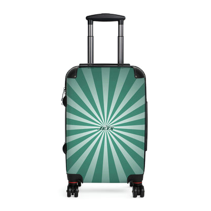 Geotrott New York Jets National Football League NFL Team Logo Cabin Suitcase Rolling Luggage Checking Bag