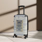 Getrott Club Exodus 1990 NYC Graphics The Second Coming Super Dj Dimitry Dj The Rooster Mateo Flyer Cabin Suitcase Inner Pockets Extended Storage Adjustable Telescopic Handle Inner Pockets Double wheeled Polycarbonate Hard-shell Built-in Lock