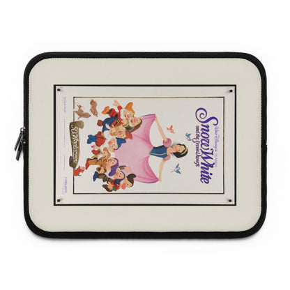 Getrott Snow White Movie Poster Red Laptop Sleeve-Laptop Sleeve-Geotrott