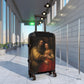 Getrott The Jewish Bride by Rembrandt Black Cabin Suitcase Inner Pockets Extended Storage Adjustable Telescopic Handle Inner Pockets Double wheeled Polycarbonate Hard-shell Built-in Lock