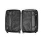 Getrott Tokio Kid Say Oh So Joyfull World Classic Poster Black Cabin Suitcase Inner Pockets Extended Storage Adjustable Telescopic Handle Inner Pockets Double wheeled Polycarbonate Hard-shell Built-in Lock