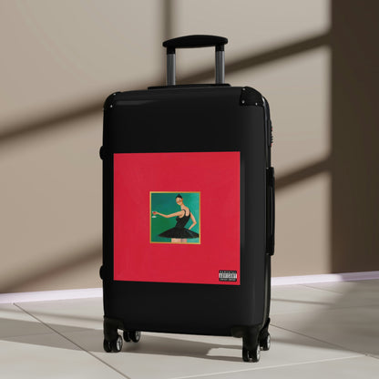 Kanye West My Beautiful Dark Twisted Fantasy 2010 Cabin Suitcase-Bags-Geotrott