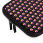 Getrott Pink Cruise Ships Pattern White Laptop Sleeve