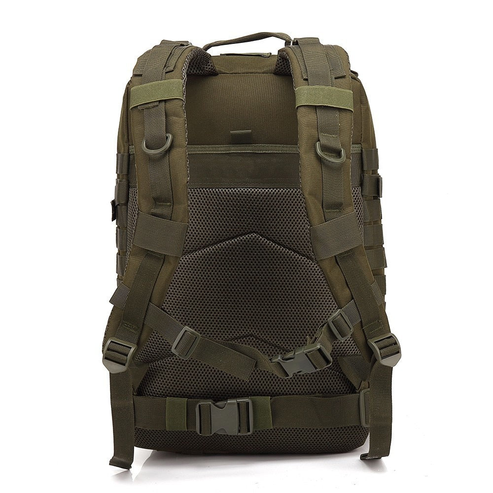 Getrott 50L Large Capacity Man Army Tactical Backpacks Military Assault Bags Outdoor 3P EDC Molle Pack For Trekking Camping Hunting Bag