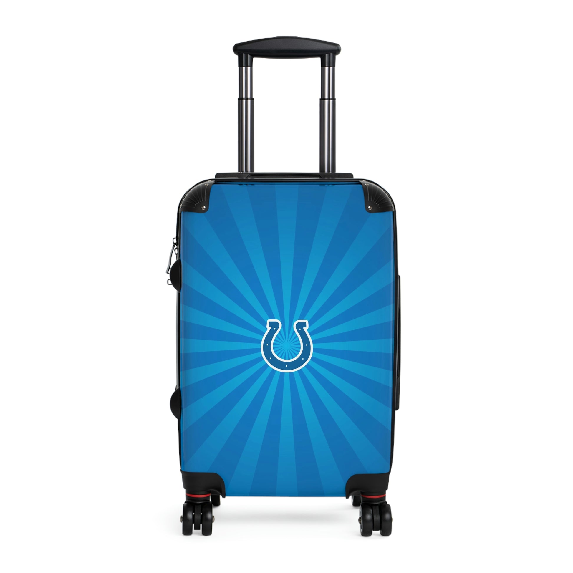 Geotrott Indianapolis Colts National Football League NFL Team Logo Cabin Suitcase Rolling Luggage Checking Bag