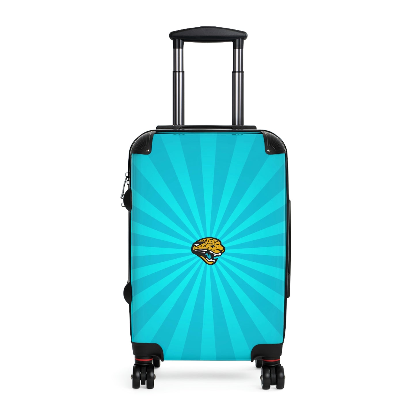 Geotrott Jacksonville Jaguars National Football League NFL Team Logo Cabin Suitcase Rolling Luggage Checking Bag-Bags-Geotrott