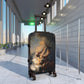 Getrott Christ in The Storm on the Sea of Galilee Rembrandt Black Cabin Suitcase Inner Pockets Extended Storage Adjustable Telescopic Handle Inner Pockets Double wheeled Polycarbonate Hard-shell Built-in Lock