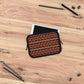 Getrott Red Goldfish Pattern Black Laptop Sleeve