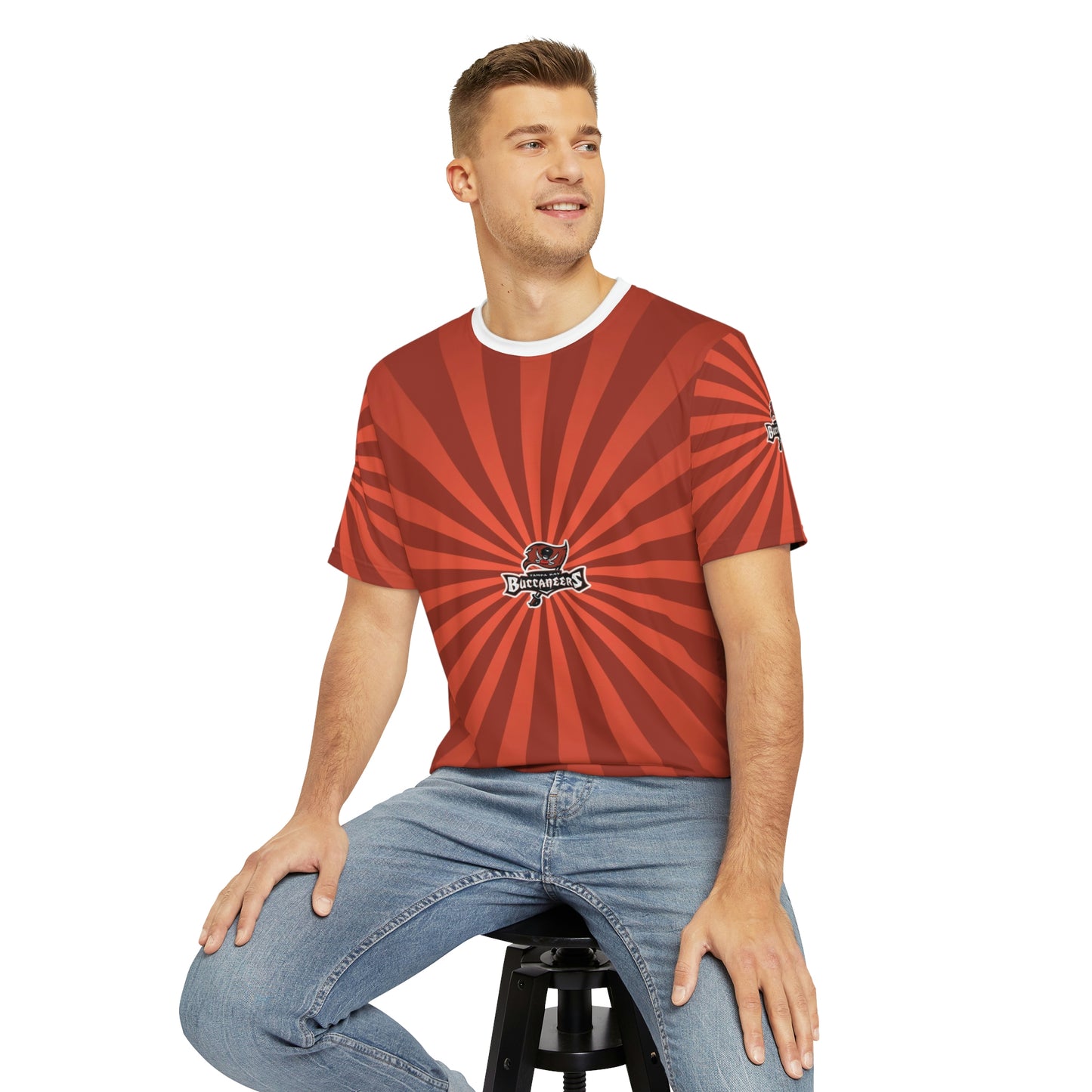 Geotrott NFL NO NAME1 Men's Polyester All Over Print Tee T-Shirt