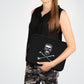 Getrott Black Skull and Bones Laptop Sleeve