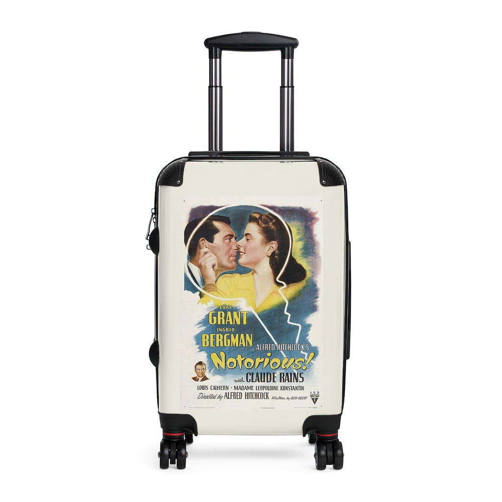 Geotrott Notorious Movie Poster Collection Cabin Suitcase Extended Storage Adjustable Telescopic Handle Double wheeled Polycarbonate Hard-shell Built-in Lock-Bags-Geotrott