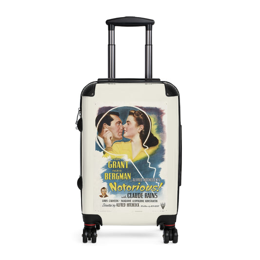 Geotrott Notorious Movie Poster Collection Cabin Suitcase Extended Storage Adjustable Telescopic Handle Double wheeled Polycarbonate Hard-shell Built-in Lock-Bags-Geotrott