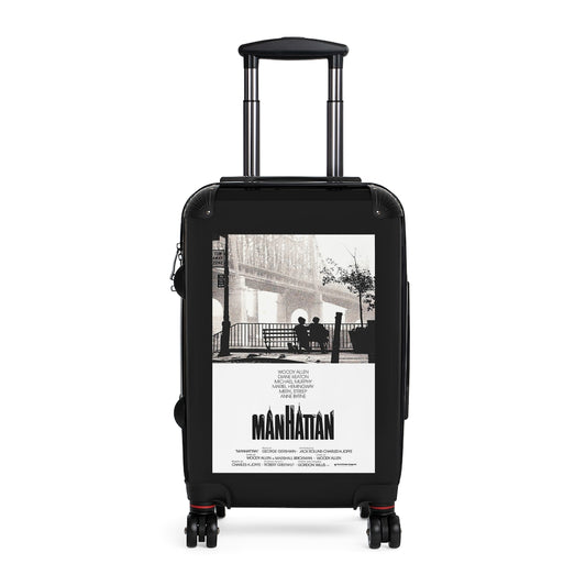 Geotrott Manhattan Movie Poster Collection Cabin Suitcase Extended Storage Adjustable Telescopic Handle Double wheeled Polycarbonate Hard-shell Built-in Lock-Bags-Geotrott