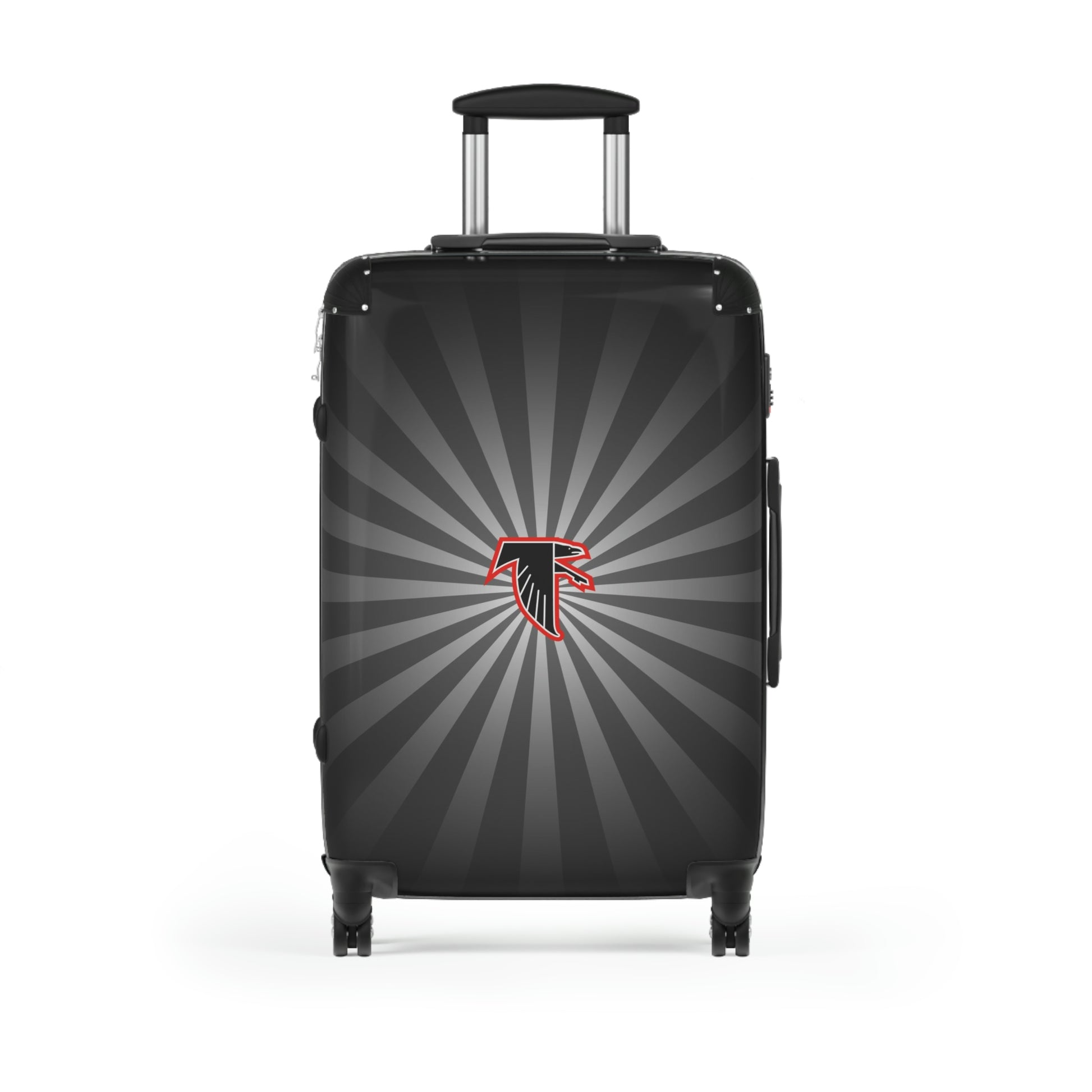Geotrott Atlanta Falcons 2 National Football League NFL Team Logo Cabin Suitcase Rolling Luggage Checking Bag