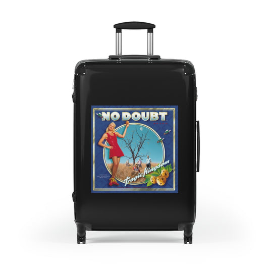 Getrott No Doubt Tragic Kingdom 1995 Black Cabin Suitcase Extended Storage Adjustable Telescopic Handle Double wheeled Polycarbonate Hard-shell Built-in Lock-Bags-Geotrott