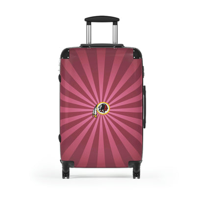 Geotrott Washington Redskins National Football League NFL Team Logo Cabin Suitcase Rolling Luggage Checking Bag-Bags-Geotrott