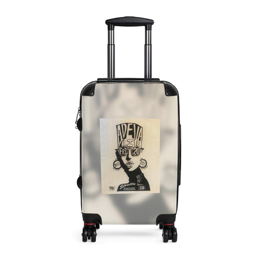 Getrott Strutts NYC Nightclub Adeva Live Dj David Depino Dj Danny Krivit Cabin Suitcase Extended Storage Adjustable Telescopic Handle Double wheeled Polycarbonate Hard-shell Built-in Lock-Bags-Geotrott