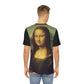 Mona Lisa Painting by Leonardo da Vinci Art Men's Polyester Tee (AOP)