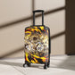 Getrott Scorpio Capricorn Zodiac Signs Cabin Suitcase Inner Pockets Extended Storage Adjustable Telescopic Handle Inner Pockets Double wheeled Polycarbonate Hard-shell Built-in Lock