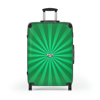 Geotrott Philadelphia Eagles2 National Football League NFL Team Logo Cabin Suitcase Rolling Luggage Checking Bag-Bags-Geotrott