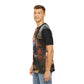 Leonardo da Vinci Madonna of the Carnation Classic Art Men's Polyester Tee (AOP)
