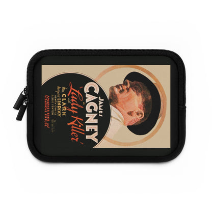 Getrott Lady Killer Movie Poster Red Laptop Sleeve-Laptop Sleeve-Geotrott