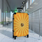 Geotrott Cincinnati Bengals National Football League NFL Team Logo Cabin Suitcase Rolling Luggage Checking Bag