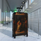 Getrott The Return of the Prodigal Son Rembrandt Black Cabin Suitcase Inner Pockets Extended Storage Adjustable Telescopic Handle Inner Pockets Double wheeled Polycarbonate Hard-shell Built-in Lock