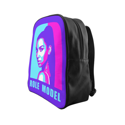 Getrott Kim Kardashian Padded Girls Backpack Purple, Pink and Turquoise Carry-On Travel Check Luggage 4-Wheel Spinner Suitcase Bag Multiple Colors and Sizes-Bags-Geotrott