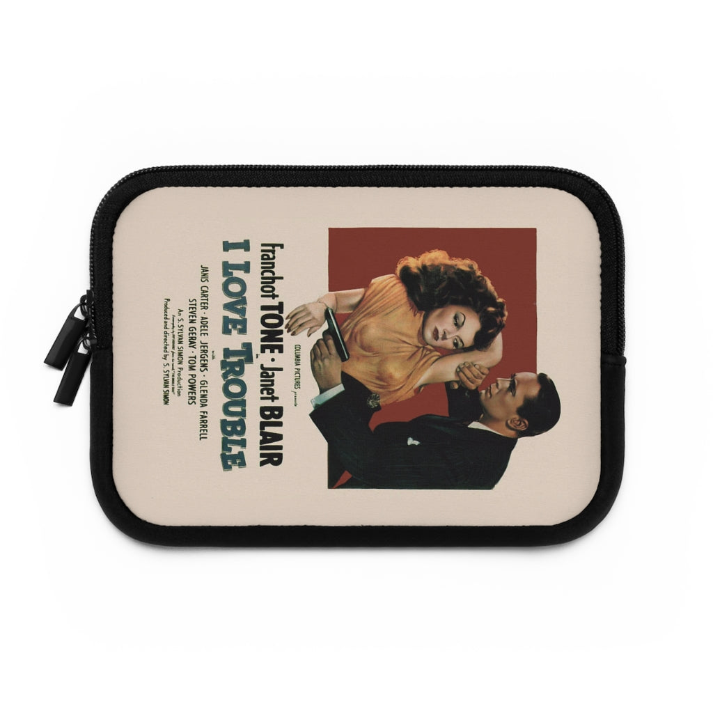 Getrott I love Trouble Movie Poster Laptop Sleeve