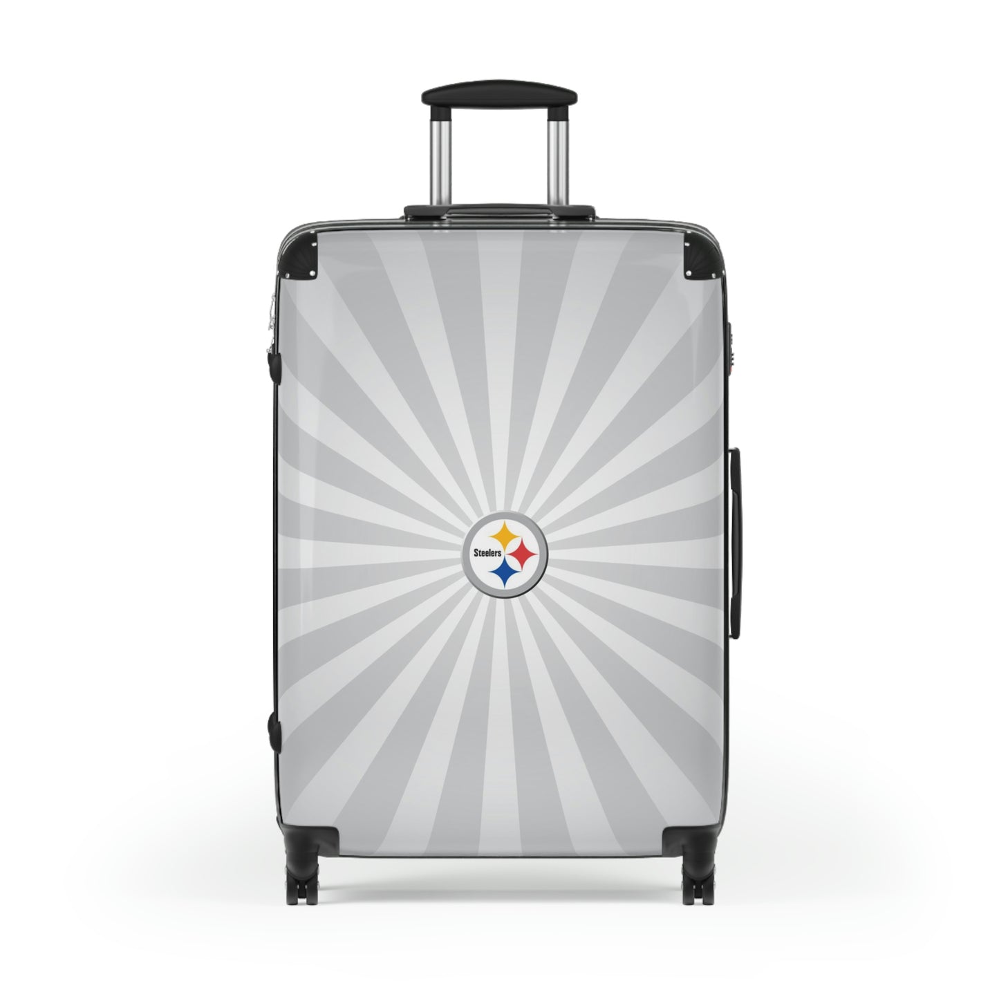 Geotrott Pittsburgh Steelers National Football League NFL Team Logo Cabin Suitcase Rolling Luggage Checking Bag