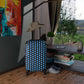 Getrott Cruise Ship Turquoise Pattern Black Cabin Luggage Inner Pockets Extended Storage Adjustable Telescopic Handle Inner Pockets Double wheeled Polycarbonate Hard-shell Built-in Lock