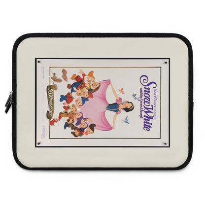 Getrott Snow White Movie Poster Red Laptop Sleeve-Laptop Sleeve-Geotrott