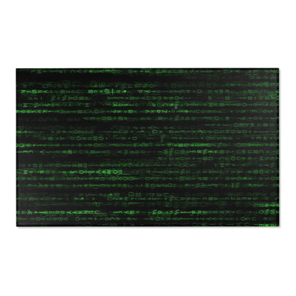 Getrott The Matrix Reloaded Resurrections Revolutions Trilogy Matrixmovies Glitch in the Matrix Animatrix Keanu Reeves Poster Area Rug-Home Decor-Geotrott