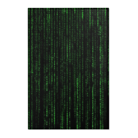 Getrott The Matrix Reloaded Resurrections Revolutions Trilogy Matrixmovies Glitch in the Matrix Animatrix Keanu Reeves Poster Area Rug-Home Decor-Geotrott