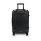 Getrott Janet Jackson Rhytm Nation 1814 Black Cabin Suitcase Inner Pockets Extended Storage Adjustable Telescopic Handle Inner Pockets Double wheeled Polycarbonate Hard-shell Built-in Lock