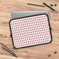 Getrott Old Sail Ships Pattern White Laptop Sleeve
