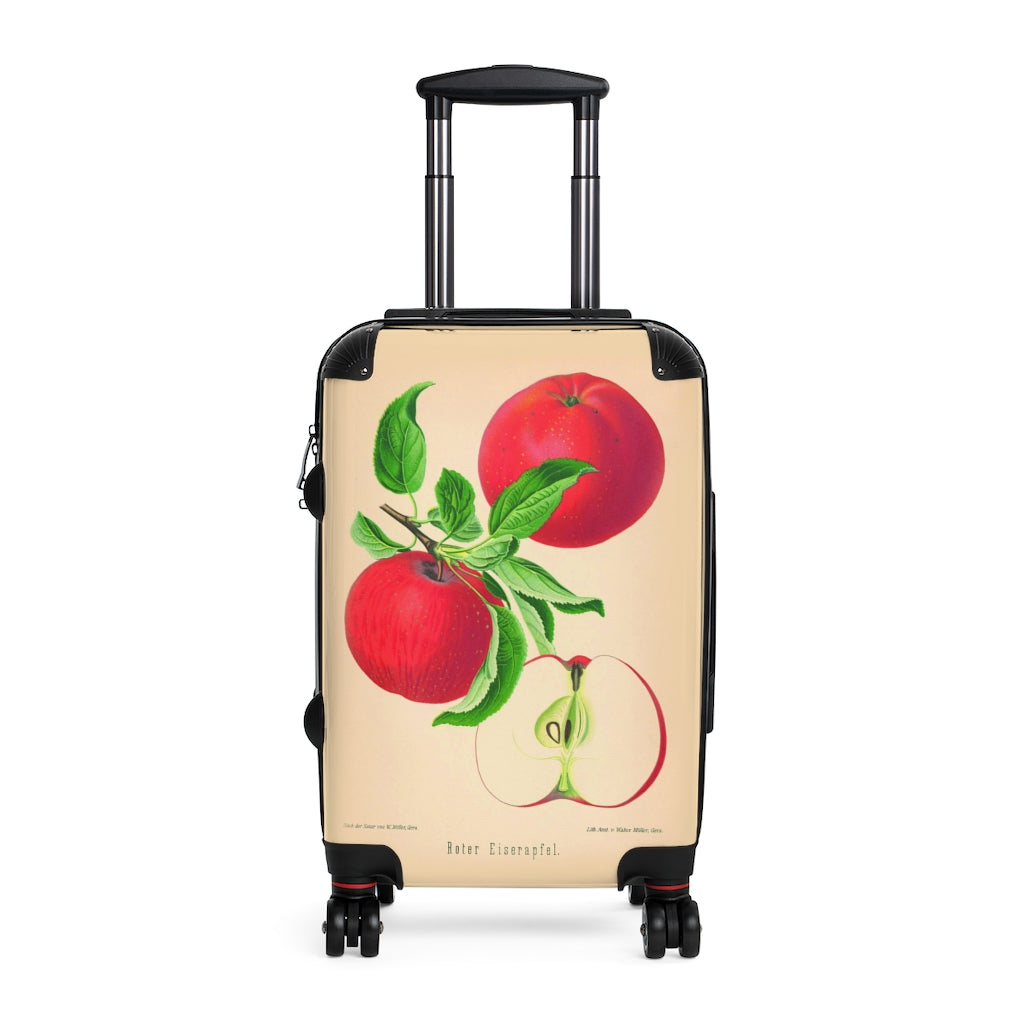 Getrott Apple Fruits Roter Eiserapfel Farm Collection Cabin Suitcase Inner Pockets Extended Storage Adjustable Telescopic Handle Inner Pockets Double wheeled Polycarbonate Hard-shell Built-in Lock