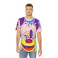 Copy of Copy of Copy of Copy of Eddy Bogaert Graffiti Bieber Statue of Liberty Art Men's Polyester Tee (AOP)