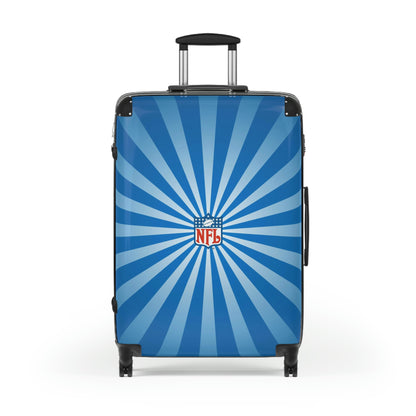 Geotrott NFL Logo National Football League NFL Team Logo Cabin Suitcase Rolling Luggage Checking Bag-Bags-Geotrott