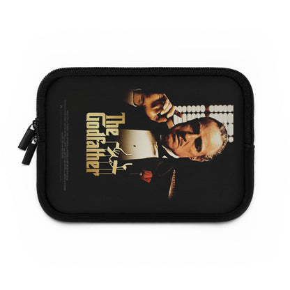 Getrott The Godfather Movie Poster White Laptop Sleeve-Laptop Sleeve-Geotrott