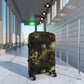 Getrott Belshazzars Feast by Rembrandt Black Cabin Suitcase Inner Pockets Extended Storage Adjustable Telescopic Handle Inner Pockets Double wheeled Polycarbonate Hard-shell Built-in Lock