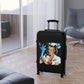 Getrott Blink182 Enema of the State 1999 Black Cabin Suitcase Inner Pockets Extended Storage Adjustable Telescopic Handle Inner Pockets Double wheeled Polycarbonate Hard-shell Built-in Lock