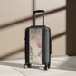 Getrott La Dame Aux Camelias Sarah Bernhardt World Classic Poster Black Cabin Suitcase Inner Pockets Extended Storage Adjustable Telescopic Handle Inner Pockets Double wheeled Polycarbonate Hard-shell Built-in Lock