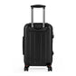 Getrott Psycho Movie Poster Collection Cabin Suitcase Inner Pockets Extended Storage Adjustable Telescopic Handle Inner Pockets Double wheeled Polycarbonate Hard-shell Built-in Lock
