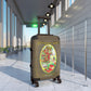 Getrott Farm Garden Lawn Poster Farm Collection Cabin Suitcase Inner Pockets Extended Storage Adjustable Telescopic Handle Inner Pockets Double wheeled Polycarbonate Hard-shell Built-in Lock