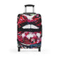 Getrott Eddy Bogaert Graffiti Art Hot Lips Cabin Suitcase Inner Pockets Extended Storage Adjustable Telescopic Handle Inner Pockets Double wheeled Polycarbonate Hard-shell Built-in Lock