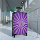 Geotrott Minesota Vikings National Football League NFL Team Logo Cabin Suitcase Rolling Luggage Checking Bag