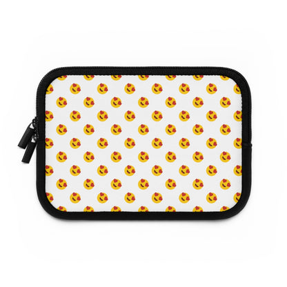 Getrott Emoji Smilling Face with Heart Eyes Laptop Sleeve-Laptop Sleeve-Geotrott