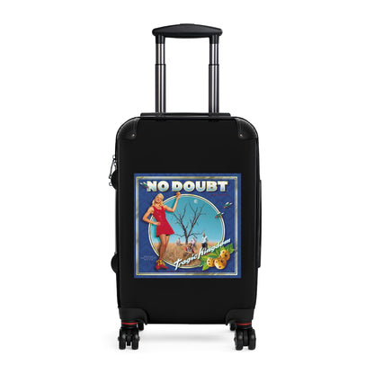 Getrott No Doubt Tragic Kingdom 1995 Black Cabin Suitcase Extended Storage Adjustable Telescopic Handle Double wheeled Polycarbonate Hard-shell Built-in Lock-Bags-Geotrott